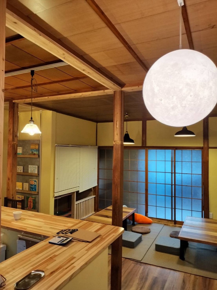 そら食堂の店内