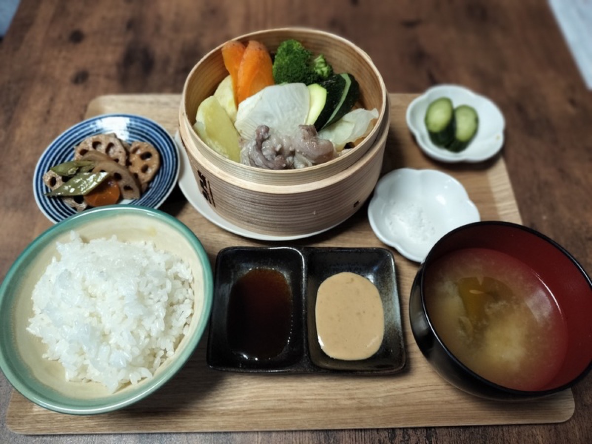 せいろ蒸しランチ