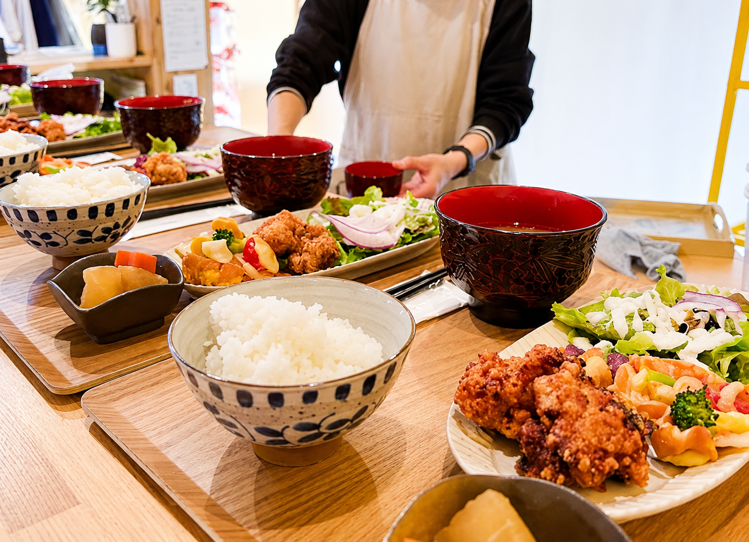 そら食堂の様子
